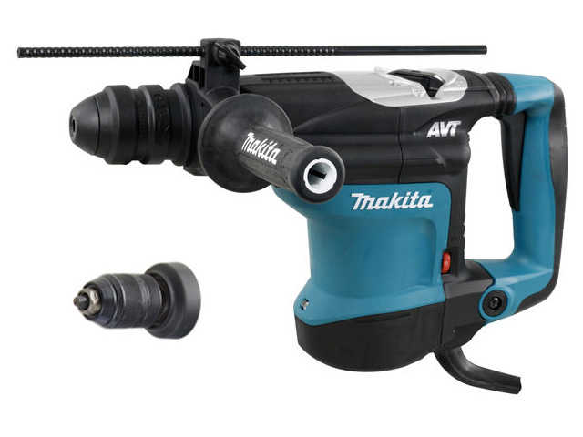 MAKITA Перфоратор HR 3210 FCT в чем. (850 Вт, 4.9 Дж, 3 реж., патрон SDS-plus, быстросъемн., БЗП в комплект MAKITA HR3210FCT